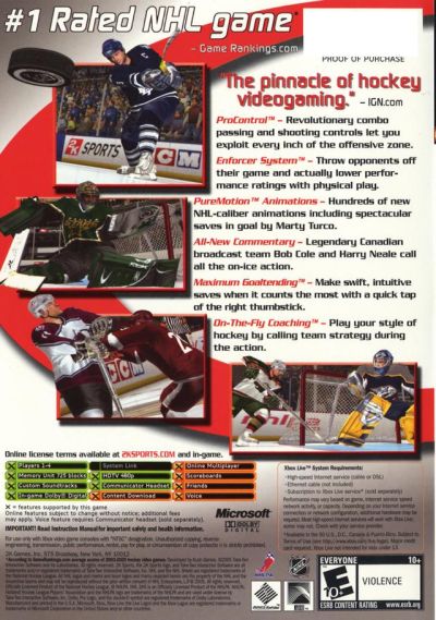 NHL 2K6 (USA)